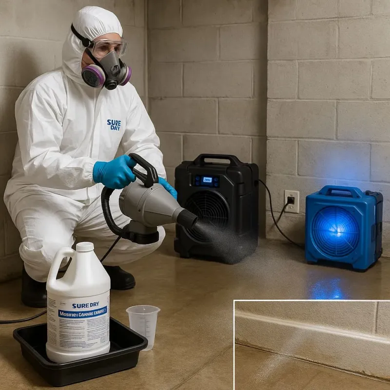 Sanitization and Odor Removal process in Rockingham County, VA